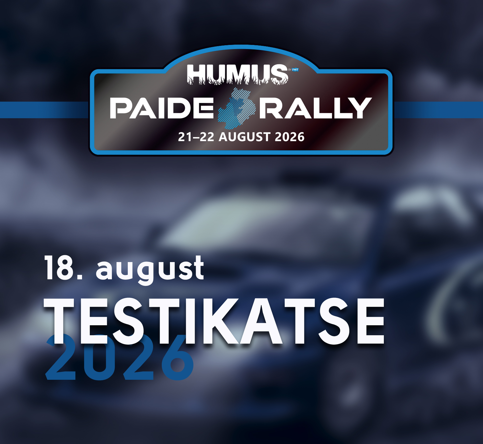 testikatse Paide Rally